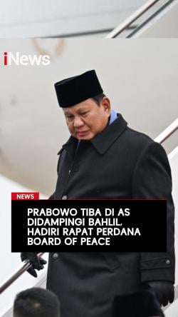 Prabowo Tiba di AS Didampingi Bahlil Hadiri Rapat Perdana Board of Peace