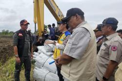 Banjir di Grobogan Berangsur Surut, BNPB Kebut Perbaikan Tanggul Jebol<