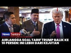 Tarif Trump Kembali 10 Persen, Airlangga: Kita Perjuangkan yang Nol Persen