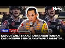 Kapolri Tegaskan Proses Hukum Oknum Brimob Penganiaya Siswa di Tual Maluku Transparan
