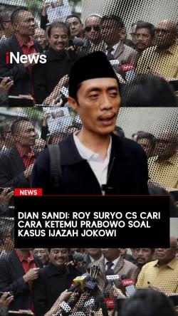 Dian Sandi Roy Suryo Cs Cari Cara Ketemu Prabowo Soal Kasus Ijazah Jokowi