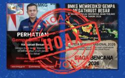 BMKG Tegaskan Informasi Prediksi Gempa Megathrust Besar Tahun 2026 Hoaks