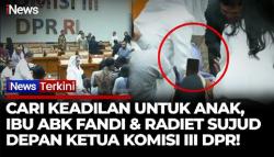 Ibu ABK Fandi dan Radiet Sujud Depan Habiburokhman, Minta Keadilan untuk Anaknya