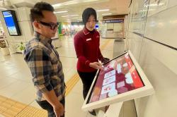 Transformasi Digital LRT Jabodebek, Tujuh Stasiun Dilengkapi Layar Interaktif