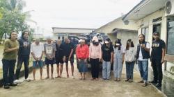 9 Orang Ditangkap terkait Penyerangan di Kafe Wonomulyo Polman<