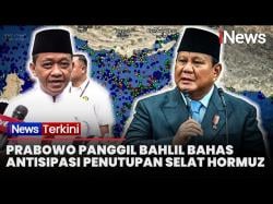 Selat Hormuz Ditutup, Presiden Prabowo Panggil Bahlil Bahas Nasib Stok BBM Nasional