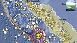 BMKG: Gempa Bumi Magnitudo 6,4 Guncang Sinabang Aceh, Kedalaman 13 Km<