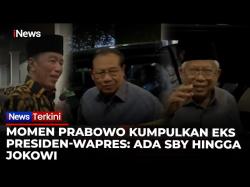 Penuhi Undangan Prabowo, Jokowi dan SBY Tiba di Istana Negara 