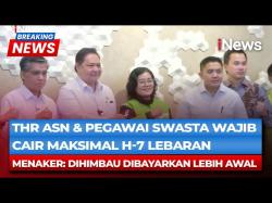 THR Wajib Cair H-7 Lebaran! Swasta Tak Boleh Cicil, ASN Diguyur Rp55 Triliun