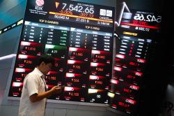 IHSG Ambles 4,57 Persen ke 7.577