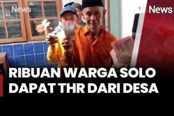 THR Cair! Desa di Karanganyar Ini Bagi-Bagi Uang Rp500.000 untuk Ribuan Warganya