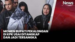 Penampakan Bupati Fadia Arafiq Pekalongan usai Ditetapkan KPK Tersangka