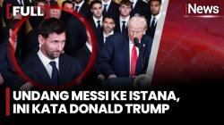 Lionel Messi dan Tim Inter Miami Bertemu Donald Trump Rayakan Juara Klub