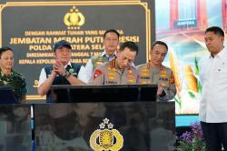 Kapolri Resmikan 57 Jembatan Merah Putih Presisi di Sumsel, Permudah Akses Warga<