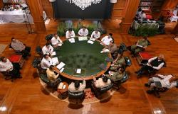 Prabowo Kumpulkan Menteri di Hambalang, Bahas Swasembada dan Persiapan Idulfitri