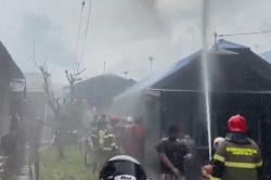 Kebakaran di Banjar Kalsel, 9 Rumah Ludes Dilalap Api, 1 Orang Luka-Luka<