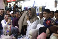 Menkeu Purbaya Dengarkan Keluhan Pedagang Pasar Tanah Abang