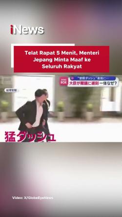 Telat Rapat 5 Menit, Menteri Jepang Minta Maaf Ke Seluruh Rakyat