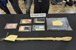 Penampakan Barang Bukti Pembunuhan Aktivis Ermanto Usman, Linggis hingga Gunting