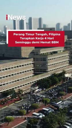 Perang Timur Tengah, Filipina Terapkan Kerja 4 Hari Seminggu demi Hemat BBM