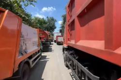 Penataan Imbas Longsor TPST Bantargebang, Ratusan Truk Sampah Antre Berjam-jam