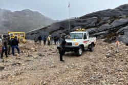 Satgas Damai Cartenz Olah TKP Penembakan Karyawan Freeport di Tambang Grasberg<