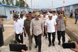 Menko Polkam Resmikan 104 Hunian Tetap Korban Bencana di Aceh Utara, Fasilitasnya Lengkap!