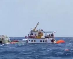 Kapal Penumpang KM Gandha Nusantara 17 Tenggelam, 7 Penumpang Hilang