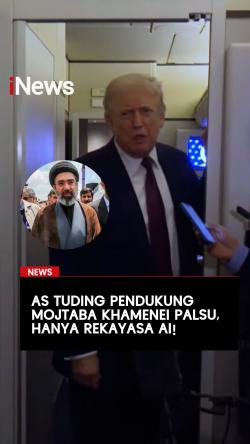 AS Tuding Pendukung Mojtaba Khamenei Palsu, Hanya Rekayasa AI