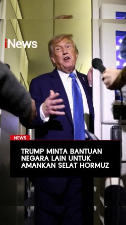 Trump Minta Bantuan Negara Lain untuk Amankan Selat Hormuz