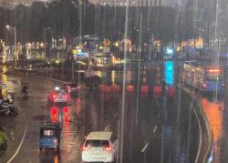 Polisi Mulai Tutup Jalan MH Thamrin Jelang Festival Bedug dan Pawai Obor