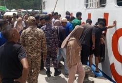 Mudik Lebaran 2026, PLBN Serasan Natuna Catat 1.181 Kedatangan Penumpang<