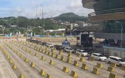 H+4 Lebaran, Pelabuhan Bakauheni Terpantau Sepi Kendaraan