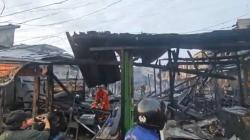 Kebakaran Hebat di Pasar Segiri Samarinda, 44 Kios dan Ruko Hangus Dilalap Api<