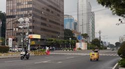 WFA Berlaku usai Lebaran, Lalin di Jakarta Ramai Lancar