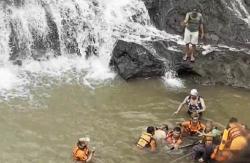 Tragis! Niat Tolong Teman, 2 Remaja Tewas Tenggelam di Air Terjun Watu Bobot Jepara<