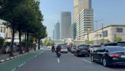 Lalu Lintas Sejumlah Ruas Jalan di Jakarta Ramai Lancar usai Libur Lebaran