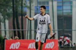 Paul Aro Ikut Ramaikan Pertandingan Mini Soccer Bareng Reza Arap di Marapthon