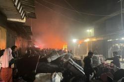 Kebakaran Hebat Hanguskan 4 Ruko di Wamena, 11 Orang Tewas<
