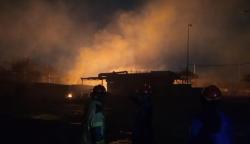 Kebakaran di Stasiun Pengisian Gas Elpiji Cimuning Bekasi Meluas, Rumah Warga Hangus Dilalap Api