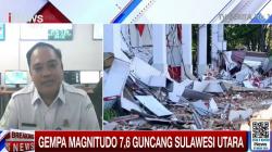Gempa Besar Guncang Sulut, Pemilik Kantin Gedung KONI Manado Tewas Tertimpa Reruntuhan