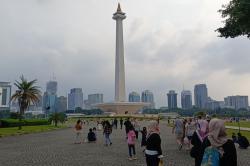 Long Weekend Paskah, 2.567 Pengunjung Serbu Monas