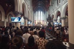 Misa Paskah di Gereja Katedral, Kardinal Suharyo Ingatkan Bahaya Keserakahan