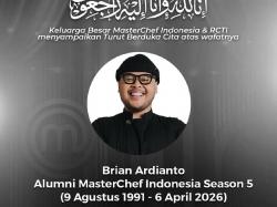 Innalillahi, Brian Ardianto MasterChef Indonesia Meninggal Dunia