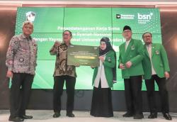 Perkuat Ekosistem Keuangan Syariah, BSN Sinergi dengan Yayasan Wakaf UMI