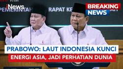Strategis! Prabowo Sebut 70% Energi Asia Timur dan Perdagangan Dunia Lewat Laut Indonesia