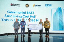 BRI Sediakan SAR 152,49 Juta untuk Living Cost Jemaah Haji Indonesia 2026<
