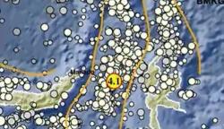 Gempa Terkini M 4,1 Guncang Jailolo Maluku Utara, Dirasakan Kuat hingga Batang Dua<
