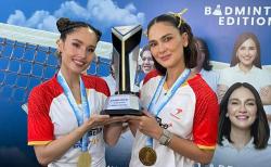Luna Maya/Cinta Laura Menang di Sportstive+ Edition Badminton, Ayu Ting Ting/Hesti Legowo