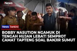 Bobby Nasution Murka Sambil Tunjuk-Tunjuk Camat di Tapteng: Jangan Sok Paling Kerja!